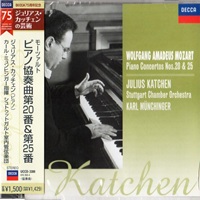  Decca Japan The Art of Katchen : Katchen - Mozart Concertos 20 & 25